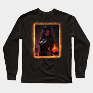 Fire necromancer Long Sleeve T-Shirt